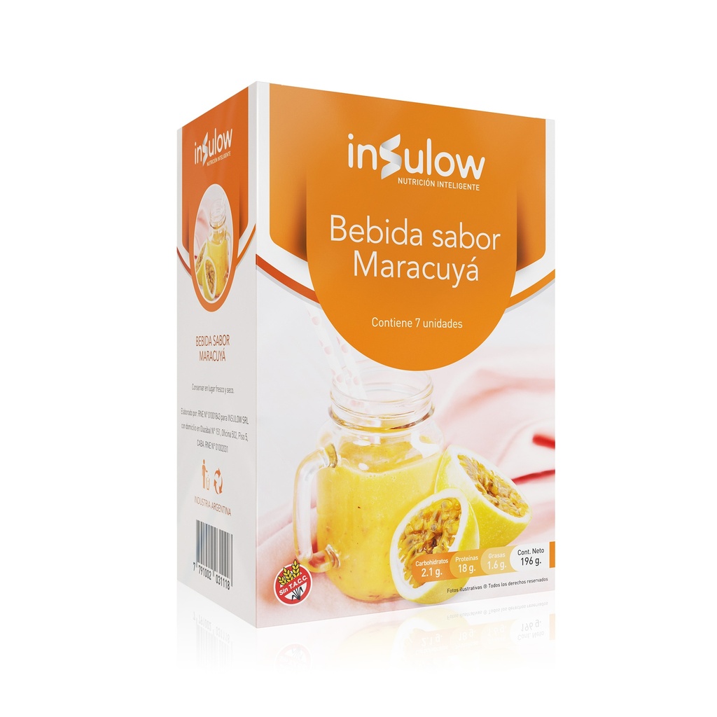 BEBIDA PROTEICA MARACUYÁ INSULOW
