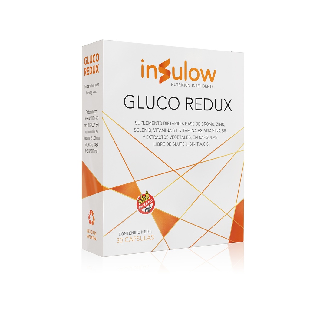SUPLEMENTO GLUCO REDUX INSULOW