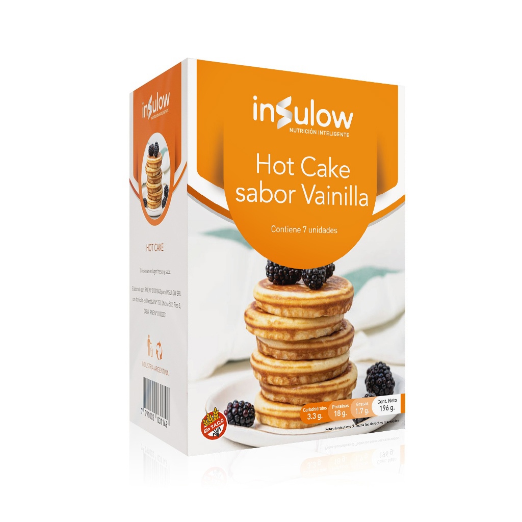 HOT CAKE PROTEICO SABOR VAINILLA INSULOW