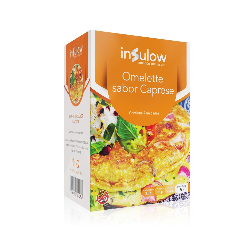 OMELETTE DE PROTEÍNA CAPRESE INSULOW