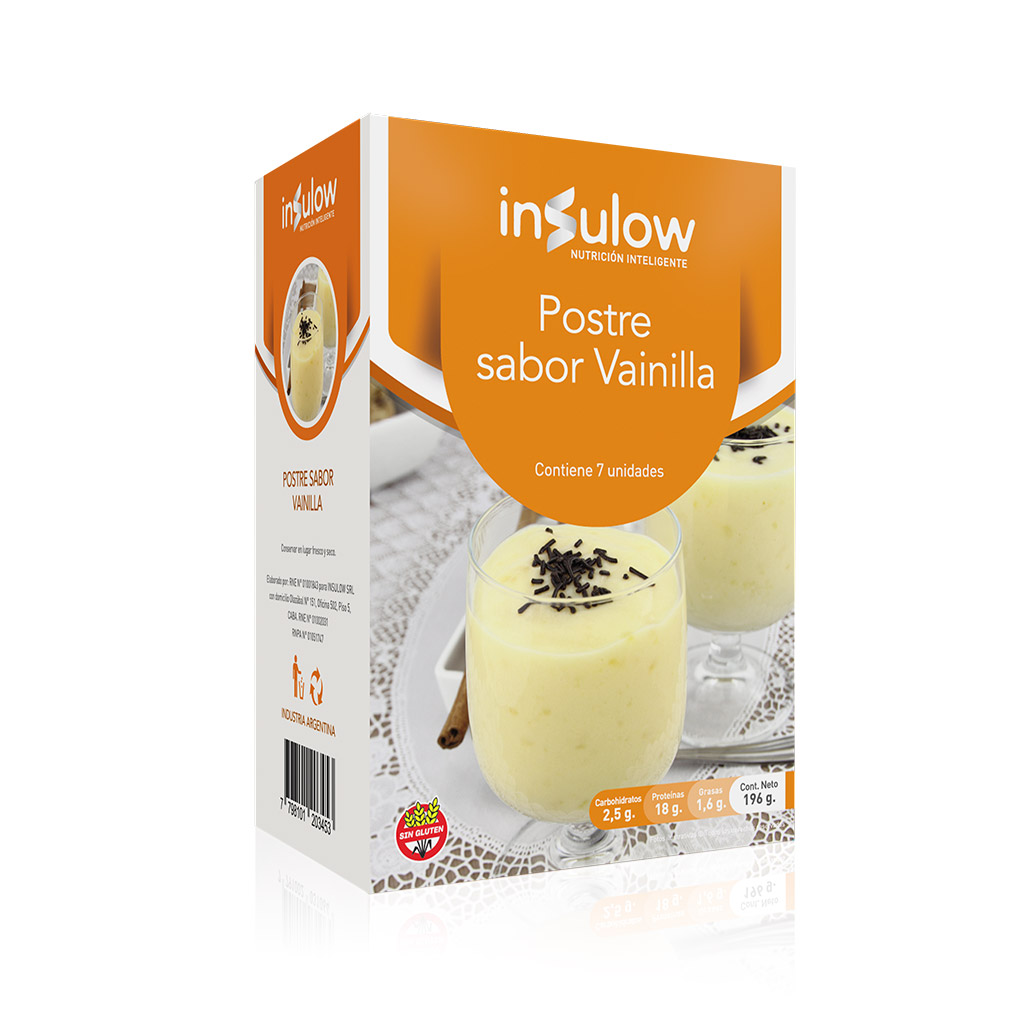 POSTRE DE PROTEÍNA SABOR VAINILLA INSULOW