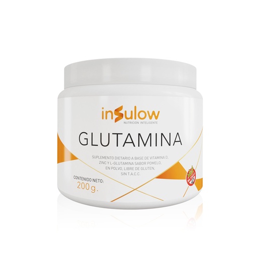 [ILGTPMEDU200] SUPLEMENTO GLUTAMINA INSULOW