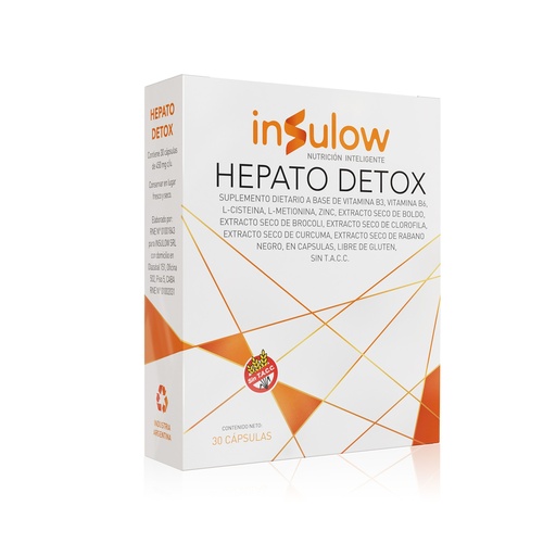 [ILHDSS031] SUPLEMENTO HEPATO DETOX INSULOW 